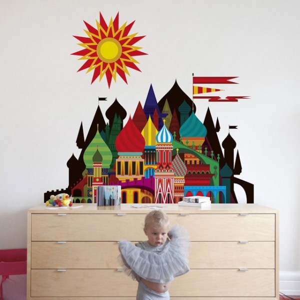 Imaginary Castle Wall Decal