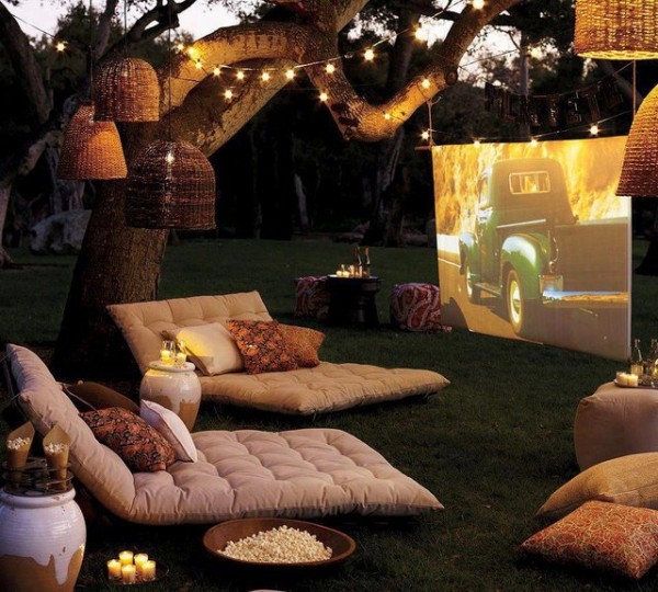 Backyard Theater System