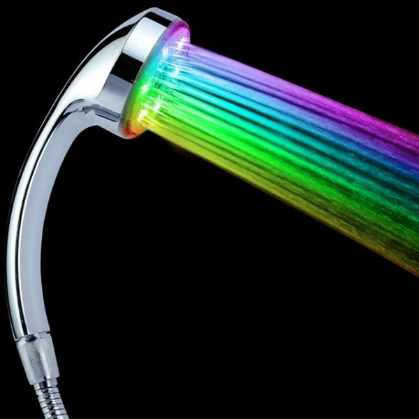 LED Rainbow Shower Head