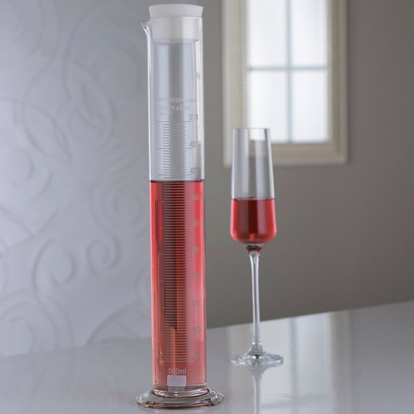 Graduated Cylinder Lab Decanter