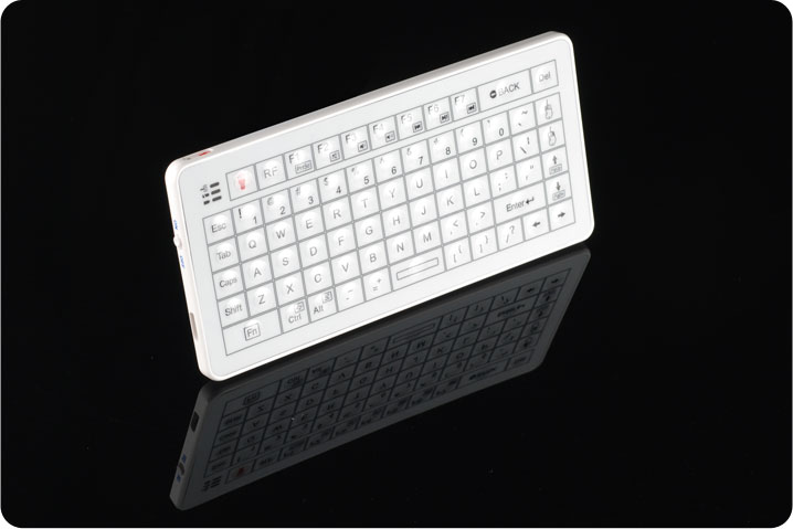 Mini Bluetooth Keyboard in White