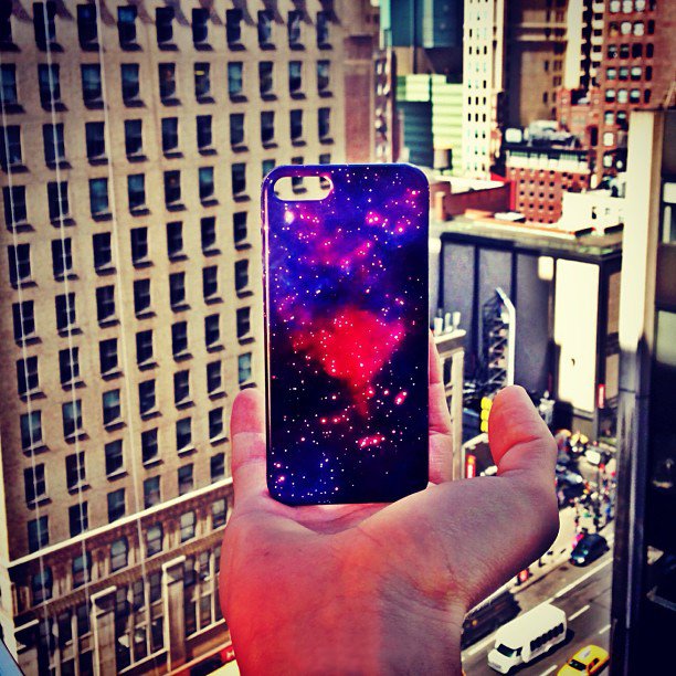 Galaxy iPhone 5 Case by Sprayground