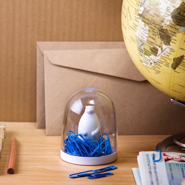 Paper Clip Holder Polar Bear