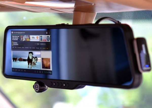 Touchscreen Android Rear View Mirror