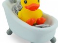 Bathtime Duckie Paper Clip Holder