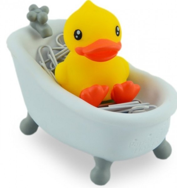 Bathtime Duckie Paper Clip Holder