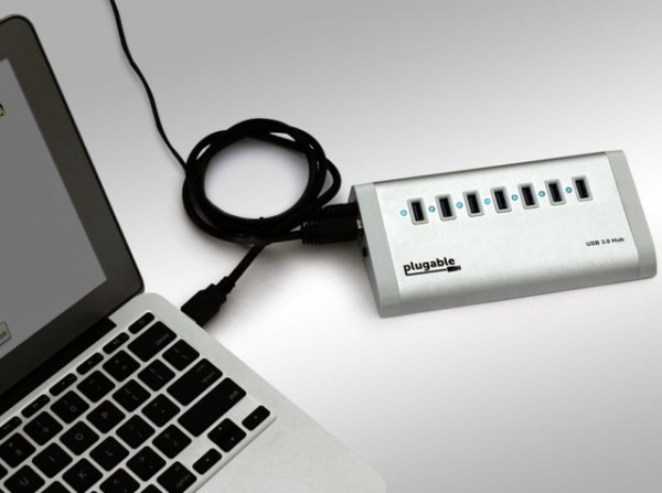 USB 3.0 SuperSpeed 7 Port Hub