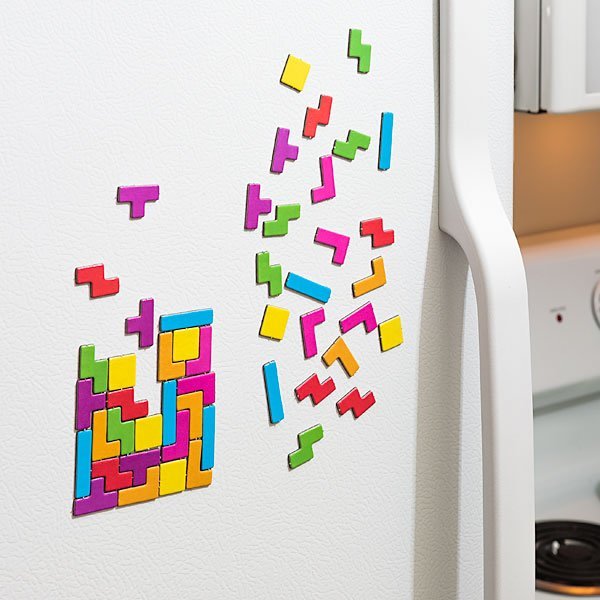 Tetris Fridge Magnet Set