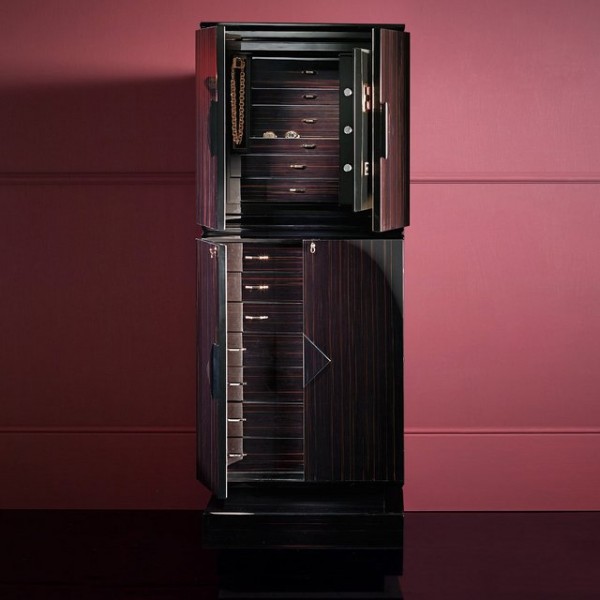 Jewelry Armoire with Safe