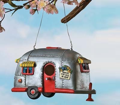 Camper Birdhouse Trailer