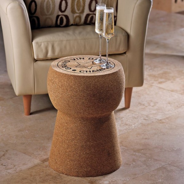 Champagne Cork Stool/Table