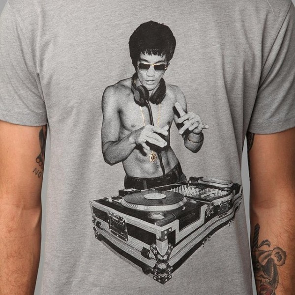 Bruce Lee DJ Tee