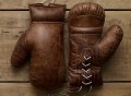 Vintage Leather Boxing Gloves