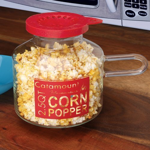 Glass Microwave Corn Popper