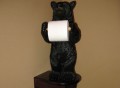 Standing Bear Toilet Paper Holder