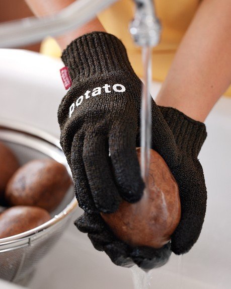 Potato Scrubbing Gloves