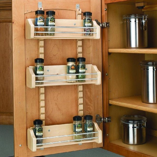 Rev-A-Shelf Adjustable Door Mount Spice Rack