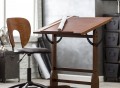 Studio Designs Rustic Oak Vintage Drafting Table