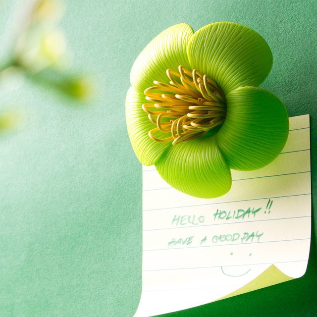 Blossom Paper Clip Holder