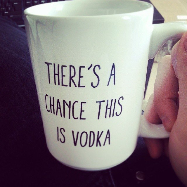 There’s A Chance This Is Vodka Mug