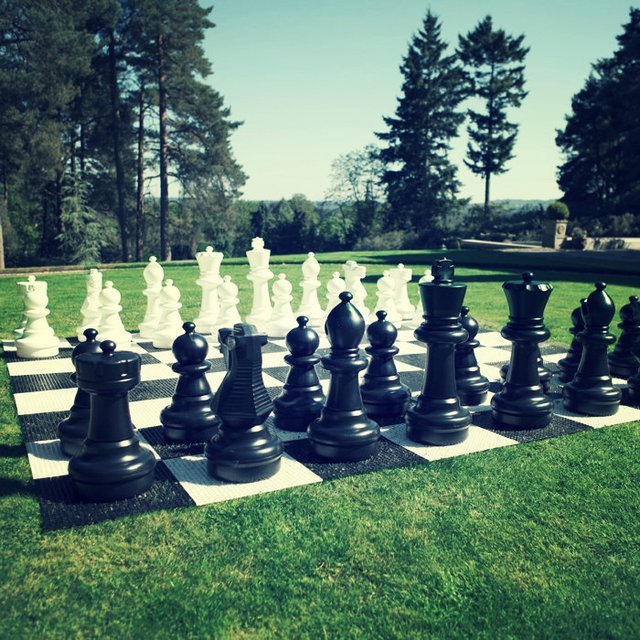 Giant Chess Pieces