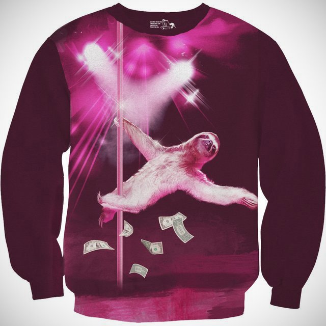 Stripper Sloth Sweatshirt