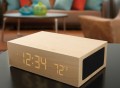 Speaker & Wooden Alarm Clock
