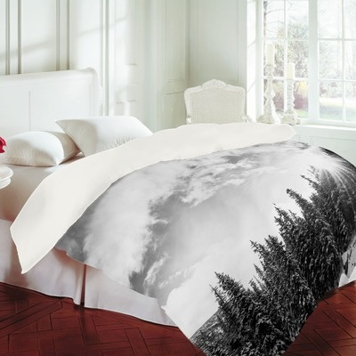 White Mountain Duvet Cover