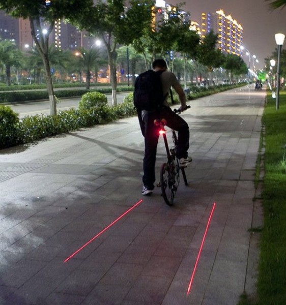 Bike Laser Tail Light