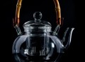 Glass Teapot with Stand & Scoop