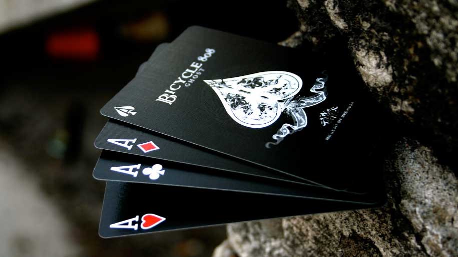 Bicycle Black Ghost Playing Cards