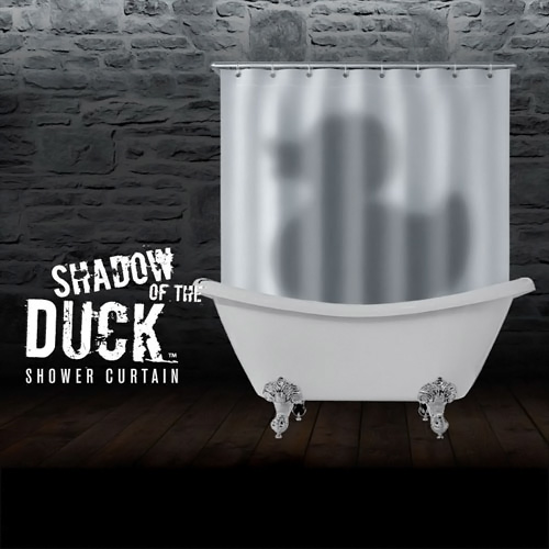 Shadow of the Duck Shower Curtain