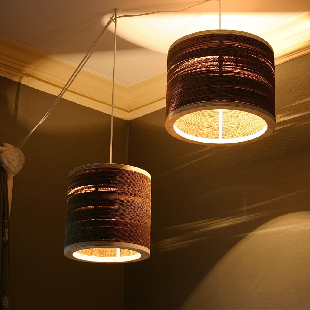 Spaced Corrugated Drum Lights