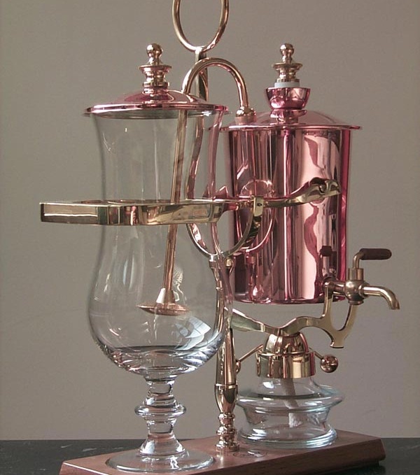 Brass Balancing Siphon Coffee Maker