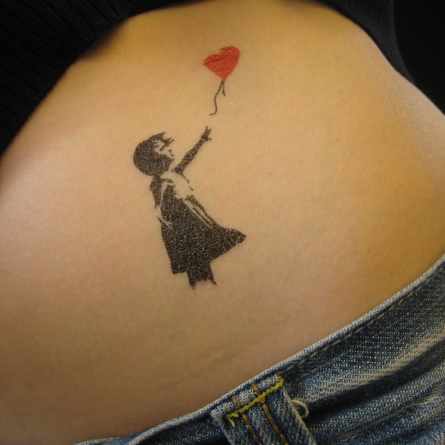 Banksy Temporary Tattoos