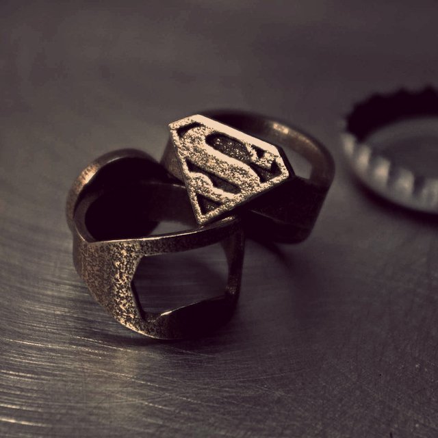 Superman Bottle Opener Ring