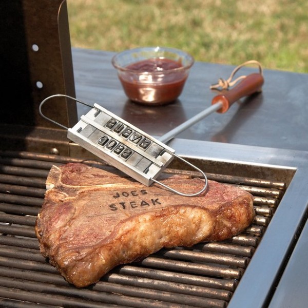 Personalized Steak Branding Iron