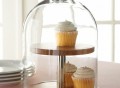 Two Tier Glass Dome