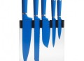 Blue 5-Piece Knife Block Set
