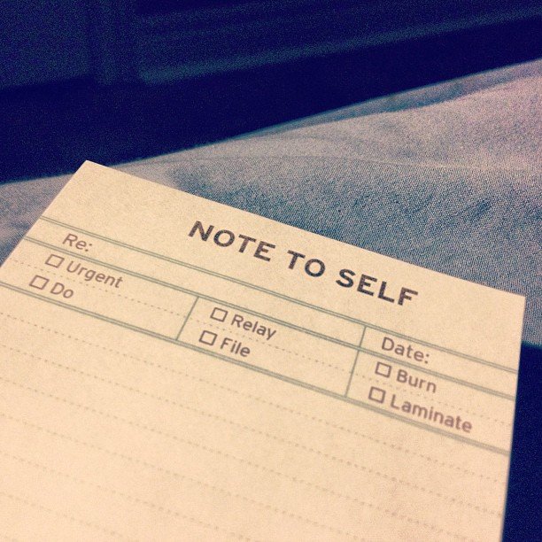 Note to Self Pocket Notes