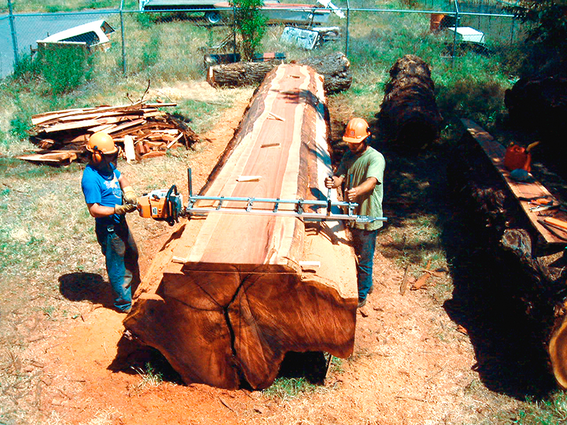 Alaskan Portable Lumber Mill