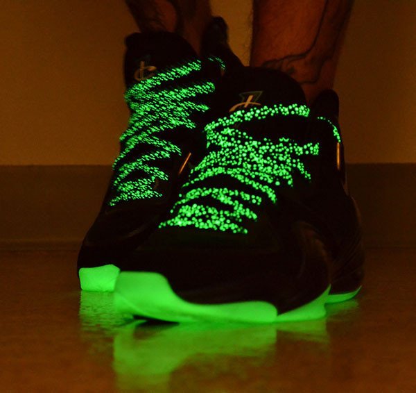 Black Galaxy Glow Laces