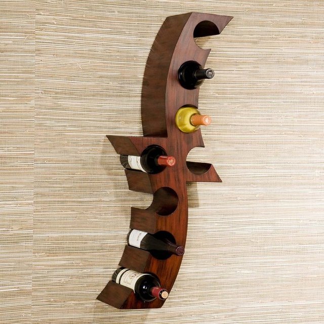 Calabria Wall-Mount Wine Rack