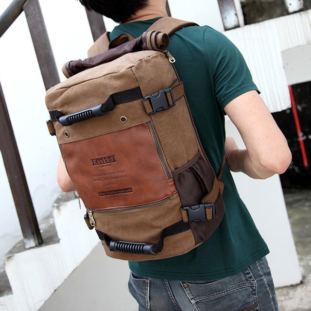 KAUKKO Canvas Backpack