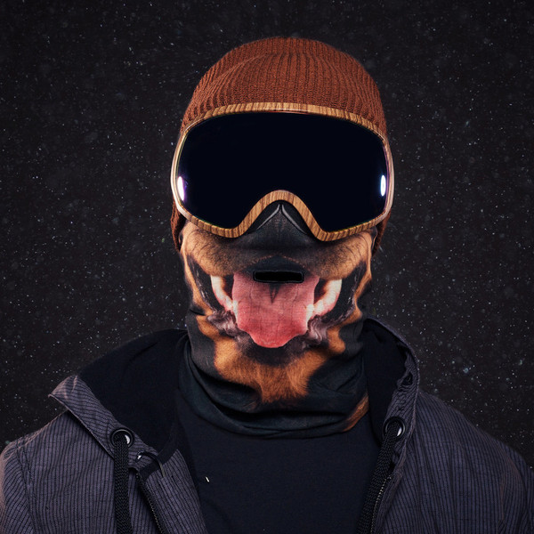 Beardo Rottweiler Ski Mask