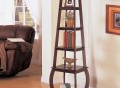 Coaster Square Tiered Bookcase in Cappuccino