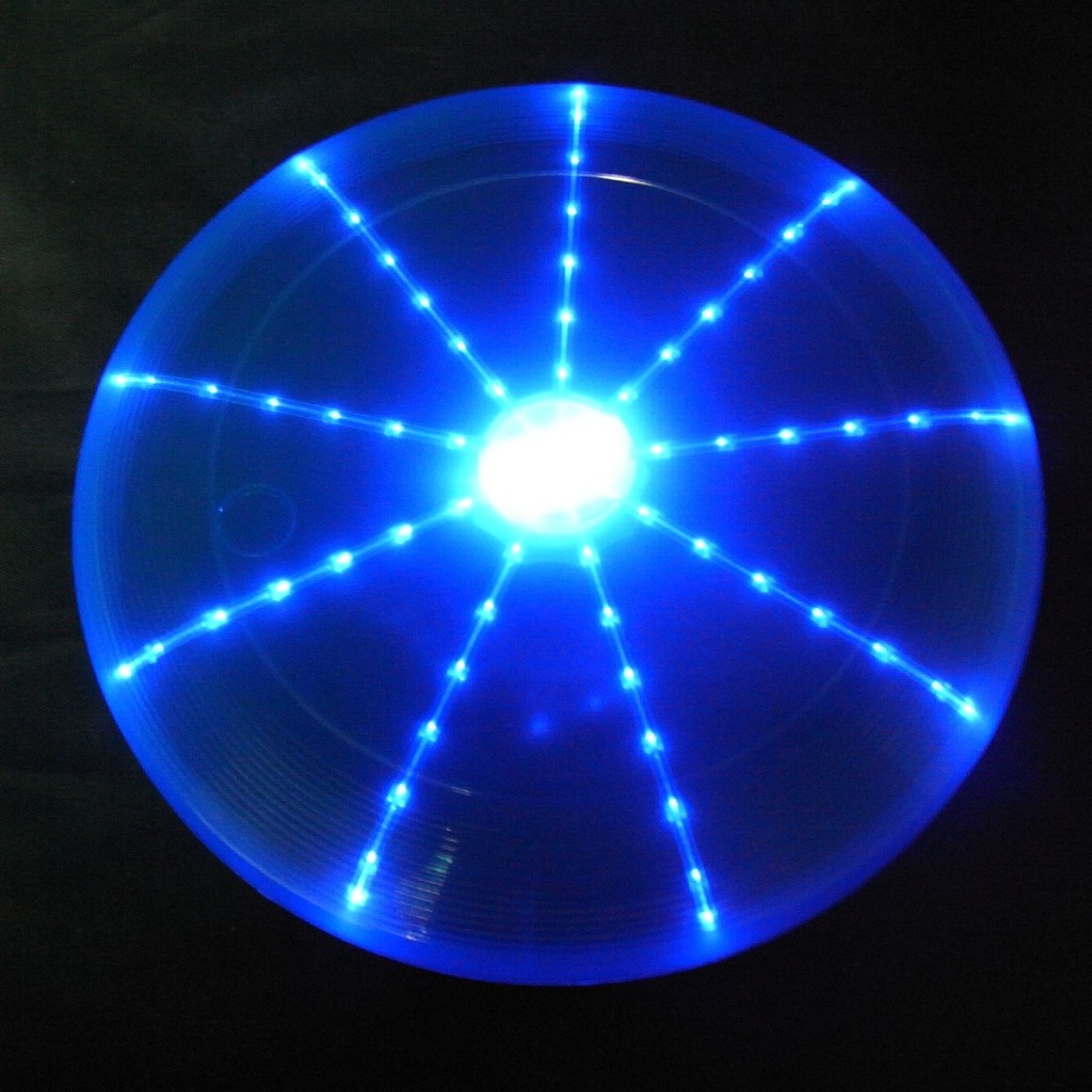 cd disk led light