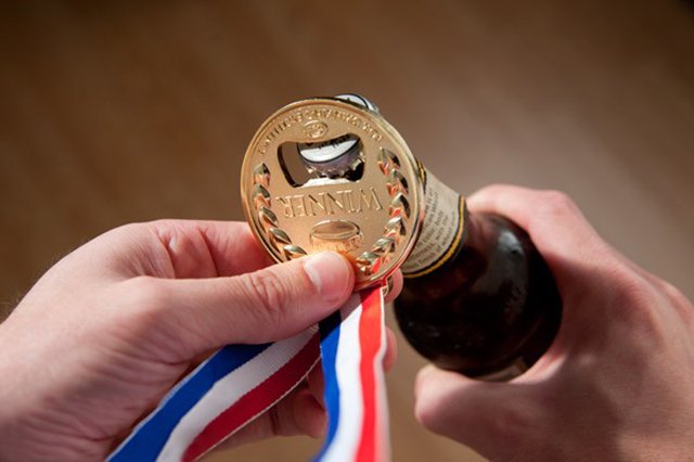 Gold Medal Bottle Opener