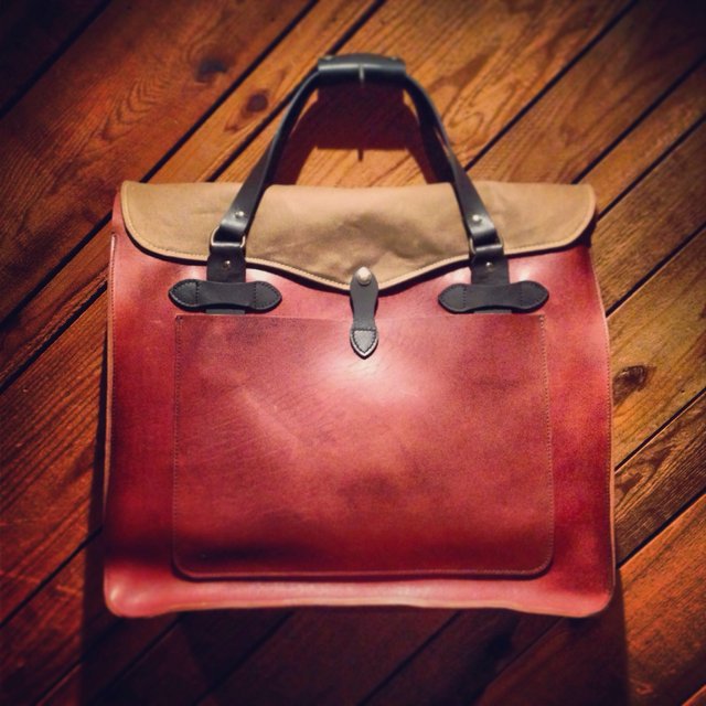Leather Tote by Filson