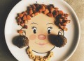 Ms. Food Face Kids Plate